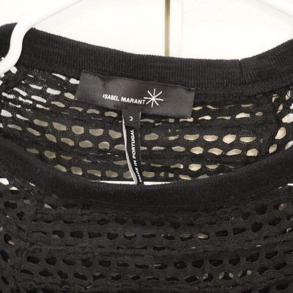 Isabel Marant mini dress in black size 2 - Picture 5 of 11